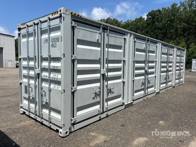 2025 40 ft Standard Multi-Door Storage Container