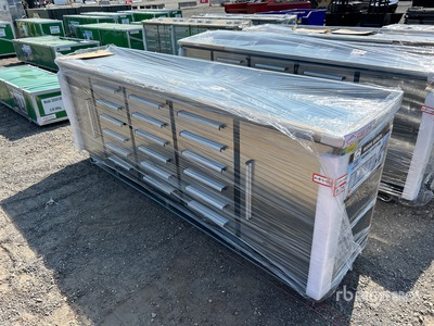2025 Suhivelee NWB-18DS-2B-10 10 ft 18-Drawer Workbench (Unused)