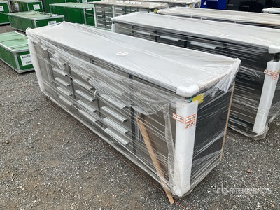 2025 Suhivelee NWB-18DS-2B-10 10 ft 18-Drawer Workbench (Unused)