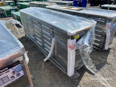 2025 Suhivelee NWB-18DS-2B-10 10 ft 18-Drawer Workbench (Unused)