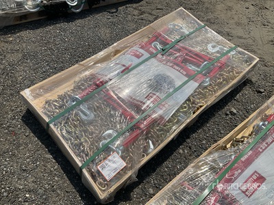 2025 suhivelee BC-9200 9200 lb Ratchet Binders and (10) 20 ft Chains (Unused)