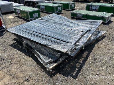 Quantity of 2025 Suhivelee NG-14Eu-2 14 ft x 8 ft Wrought Iron Puerta de entrada (Unused)