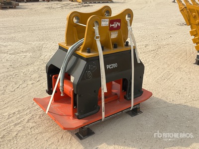 2025 Hongwing Excavator Vibratory Plate Compactor Attacco per escavatore - Fits Komatsu PC200 (Unused)