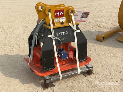 2025 Hongwing Excavator Vibratory Plate Compactor Attacco per escavatore - Fits Cat 312 (Unused)