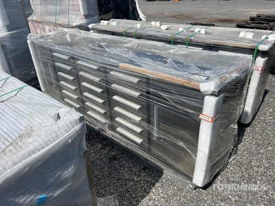 2025 suhivelee NWB-18DS-2B-10 10 ft 18-Drawer ベンチ (Unused)