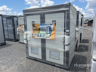 2025 suhivelee NT-D 6 ft 8 in x 4 ft Double Portable Toilet (Unused)