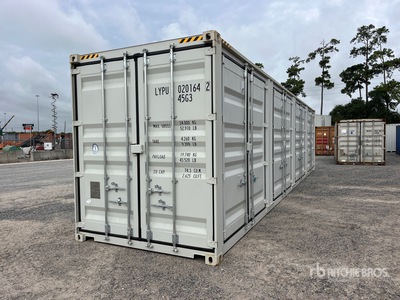 2025 40 ft High Cube Multi-Door Contenedor de almacenamiento