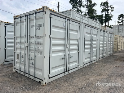 2025 40 ft High Cube Multi-Door Contenedor de almacenamiento