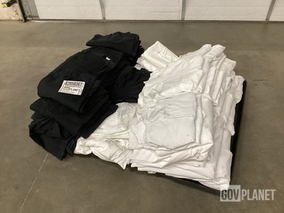 (58) Food Service Smocks, (55) Pairs of Food Service Trousers & Assorted Items