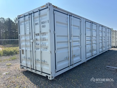 2025 40 ft High Cube Multi-Door Contenedor de almacenamiento