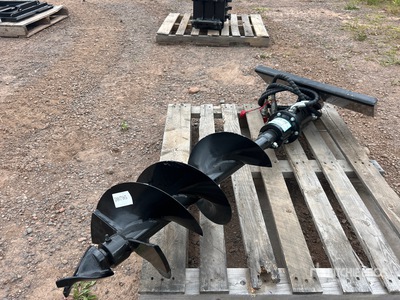 2025 GIYI Mini Skid Steer Auger (Unused)