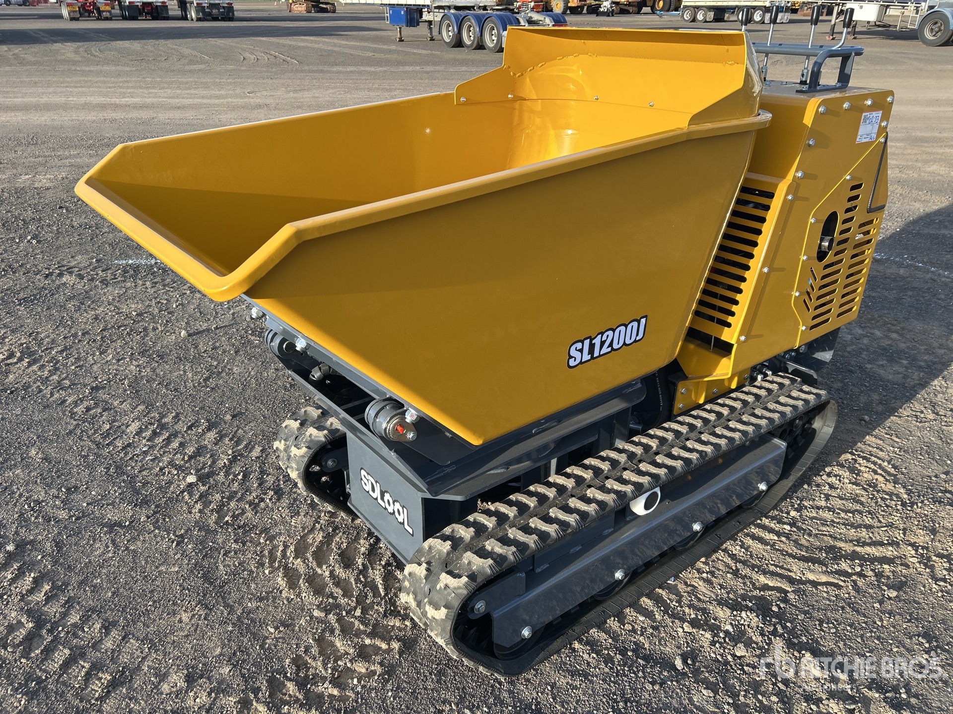 2025 SDLOOL SL-X1200J 1.2 t Stand-On Mini Raupendumper (Unused)