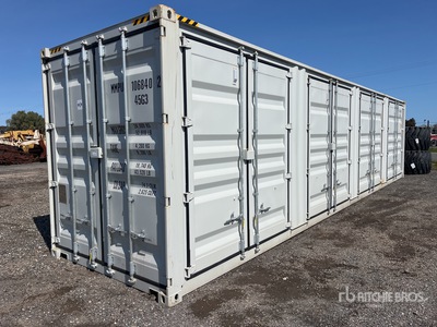 2025 40 ft High Cube Multi-Door Storage Container