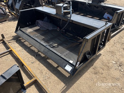 GIYI VN59 59 in Vibration Skid Steer Bucket (Unused)
