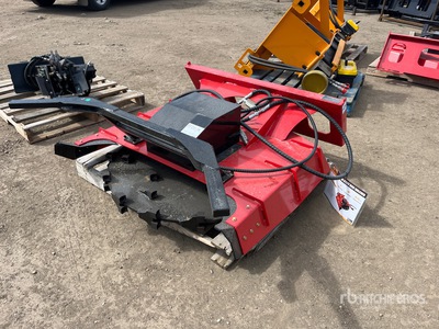 GIYI X-DM43 43 in Mini Skid Steer Mulcher (Unused)