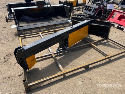 GIYI 25 in Skid Steer Log Splitter (Unused)