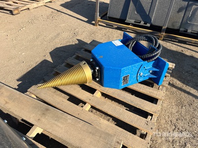 GIYI 12 in Mini Skid Steer Log Splitter (Unused)