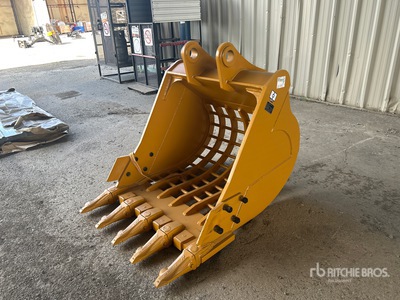 2025 GIYI GY-BK 44 in Skeleton Godet d'excavatrice - Fits Cat 320 (Unused)