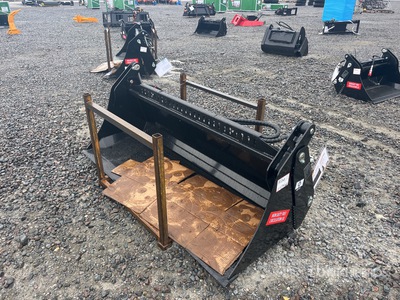 2025 GIYI KH72 Skid Steer Bucket (Unused)