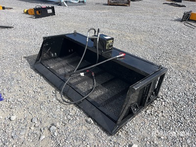 2025 GIYI VB59 Vibration bucket スキッドステア付属部品 (Unused)