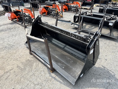 2025 GIYI GY-KH72F 72 in Multi-Purpose Skid Steer Bucket (Unused)