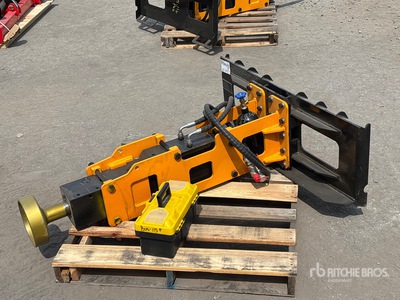 2025 GIYI GY-D680 Enfonce-pieu pour chargeuse à différentiel (Unused)