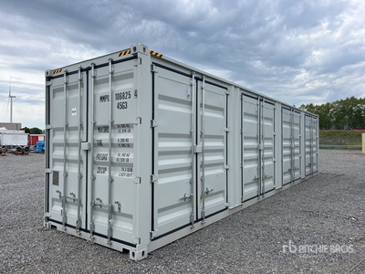 2025 40 Ft One-Way High Cube Storage Container (Unused)