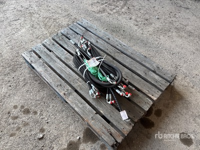 Quantity of 2025 VICSEC VC-HHFM Hydraulic Hoses (Unused) - Fits 1-2 Ton Excavator