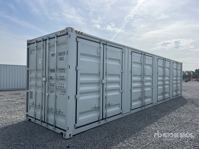 2025 40 Ft One-Way High Cube Storage Container (Unused)
