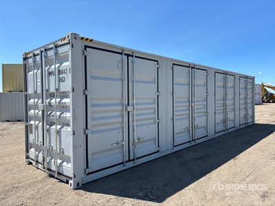 2025 40 ft High Cube Multi-Door Storage Container