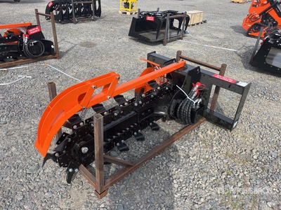 2025 GIYI D39 Trencher スキッドステア付属部品 (Unused)