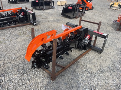 2025 GIYI D39 Trencher スキッドステア付属部品 (Unused)