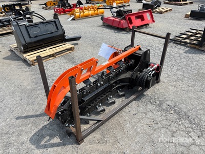2025 GIYI GY-X39F 39 in Mini Trancheuse pour chargeuse à différentiel (Unused)