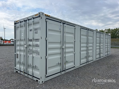 2025 40 Ft One-Way High Cube Storage Container (Unused)