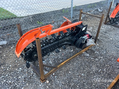 2025 GIYI X39 36 in Mini Skid Steer Trencher (Unused)