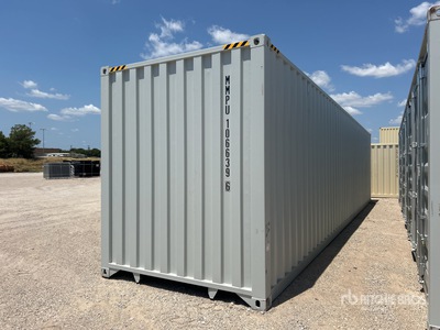 2025 40 ft High Cube Multi-Door Storage Container (Unused)