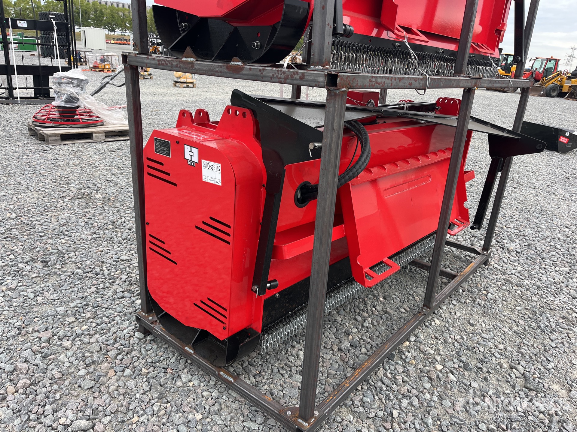 2025 GIYI 72Pro Skid Steer Mulcher (Unused)