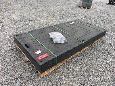 2025 SKLP SK-LJB12 Polyethylene Sheet Ground Protection Mats (Unused)