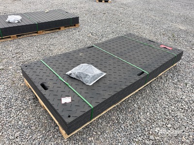 2025 SKLP SK-LJB12 Polyethylene Sheet Ground Protection Mats (Unused)