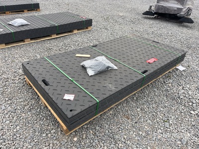 2025 SKLP SK-LJB12 Polyethylene Sheet Ground Protection Mats (Unused)