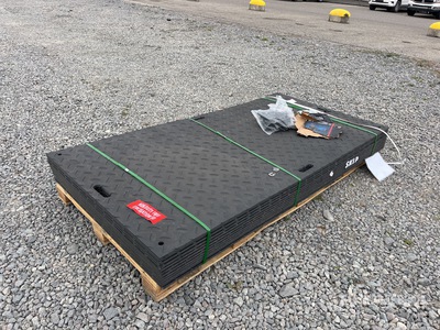 2025 SKLP SK-LJB12 Polyethylene Sheet Ground Protection Mats (Unused)