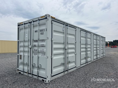 2025 40 Ft One-Way High Cube Storage Container (Unused)