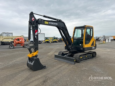 2011 Volvo EC55BPR0 Mini Excavator