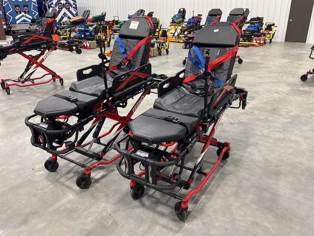 (2) Ferno Power X1 Ambulance Stretchers