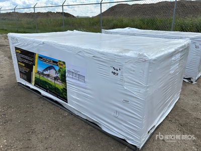 Quantity of EMC OFL147-H4 7 ft x 4 ft Wrought Iron Zaun (Unused)