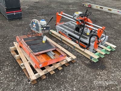 Quantity of (2) 110V Tile Saw