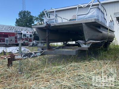 20 ft S/A Pontoon Boat Trailer