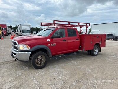 2018 Ram 5500 4x2 Crew Cab Camión Utilitario