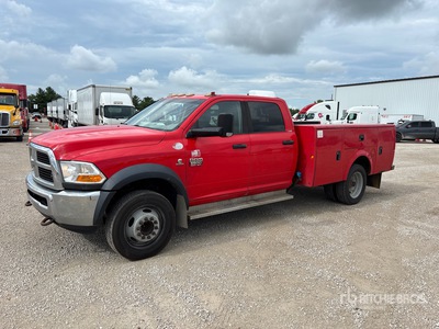 2011 Dodge Ram 5500 SLT 4x4 Crew Cab Utility Truck