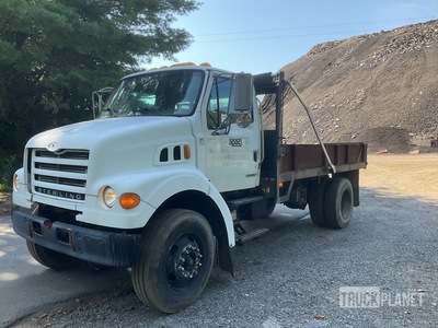 2003 Sterling L7500 4x2 Flatbed Dump Truck